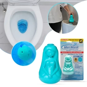 Mermaid-Shaped Toilet Bowl Cleaner