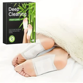 لاصقات القدمين لإزالة السموم من الجسم -10 قطع