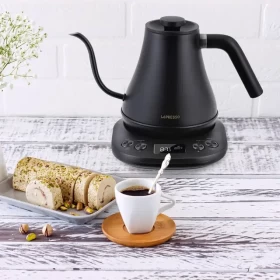 Lepresso Electric Pour-Over Kettle  Precision Brewing Made Easy