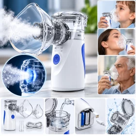 Portable Mesh Nebulizer Battery-Electronic