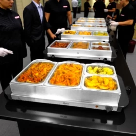 سومو صينية تسخين طعام كهربائية 4 خانات - 300 واط