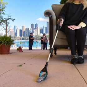 عصا الالتقاط بمقبض طويل الذراع لالتقاط الاغراض البعيدة-81 سم