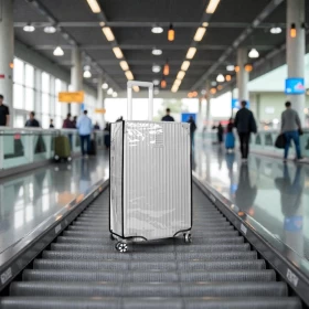 غطاء حماية شفاف للحقيبة مقاوم للغبار والخدوش– 20 إنش