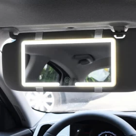 LED Light Car Visor Mirror