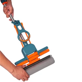 مسحة إسفنجية من الفولاذ المقاوم للصدأ بقضيب دوار من مادة PVA