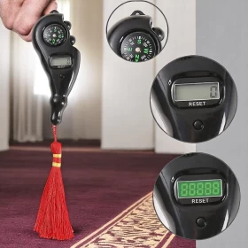 المسبحة الإلكترونية الشبيهة بسبحة الخرز مع إضاءة ليلية