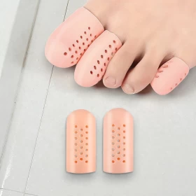١ زوج فاصل أصابع القدم سيليكون واقي