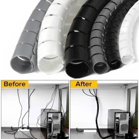 Spiral Cable Organizer Sleeve Wrap - 1.5 Meter