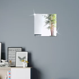 Square Acrylic Self-adhesive Mirror Wall Stickers