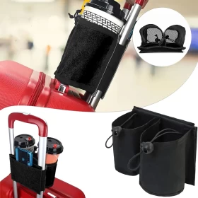 حامل الأكواب والهاتف لحقيبة السفر