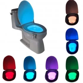 Bathroom Toilet Wc Night Light Motion