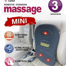 Mini Electric Massager Robotic Cushion 3 In 1 With Heat