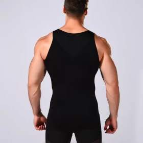 Slim N Lift Slimming Vest For Men black