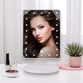 Mirror Vanity with 16 Lights-Battery